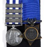 AN EGYPT 1882-89 PAIR OF MEDALS TO CORPORAL A. TURQUAND, ARMY HOSPITAL CORP comprising the Egypt