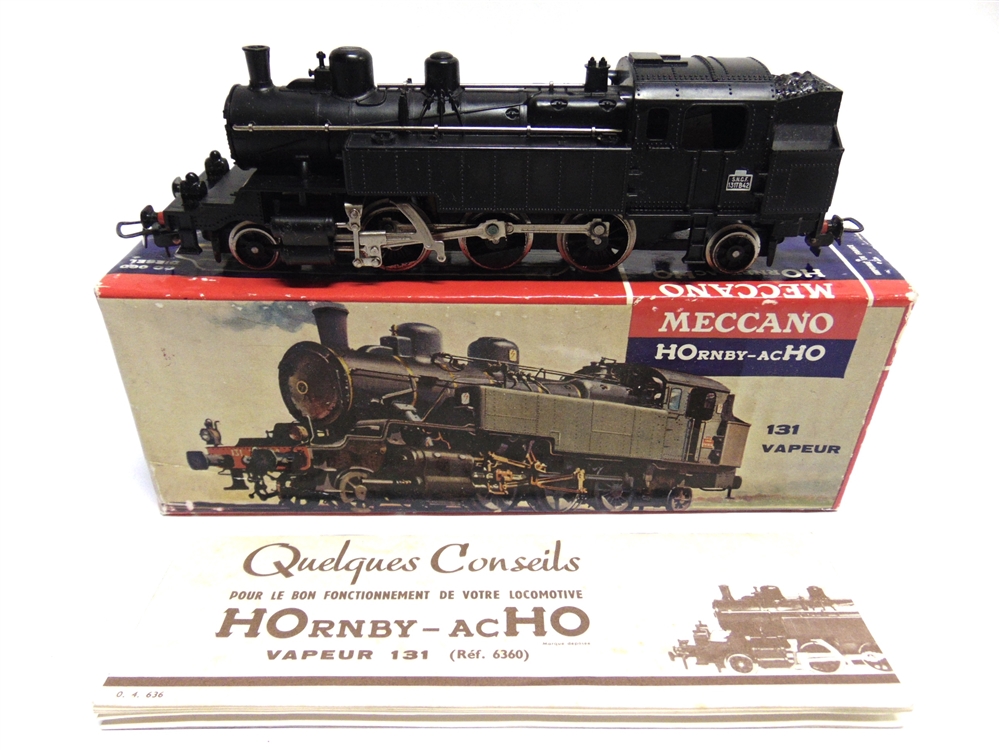 Locomotive Vapeur MECCANO / HORNBY-ACHO - Type 131 - Échelle HO - Ref. 6360 - Modélisme