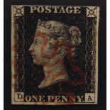STAMPS - A GREAT BRITAIN COLLECTION QV to KGVI, on stockpages, including 1840 1d (2, one on cover)