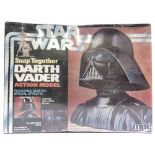 STAR WARS - AN MPC SNAP TOGETHER DARTH VADER ACTION MODEL boxed, the box still shrink-wrapped.