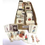 CIGARETTE & TRADE CARDS - ASSORTED part sets and odds, including earlier issues, (tray).