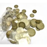 GREAT BRITAIN - ASSORTED SILVER COINAGE (total pre-1920, approximately 116g; total 1920-46