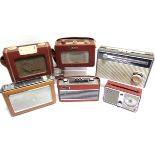 SIX RADIOS comprising a Roberts Transistor Model R200; Ever Ready Sky Leader; Bush Model TR230;