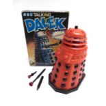 ASSORTED DR WHO COLLECTABLES comprising a Palitoy BBC Talking Dalek, red and black, good