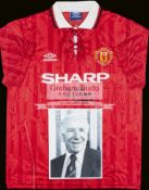 Mick Hucknall Manchester United Memorabilia Collection: a Manchester United shirt signed &