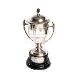 A silver Lord Lonsdale Boxing Trophy by Mappin & Webb, Sheffield, 1951,