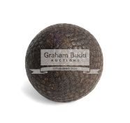 Tom Morris black rubber core bramble pattern golf ball
