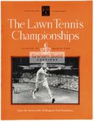 Wimbledon Championship Festival of Britain Year July 4th 1951 Programme,