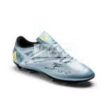 Lionel Messi signed football boot, right foot matte ice, Messi 15.