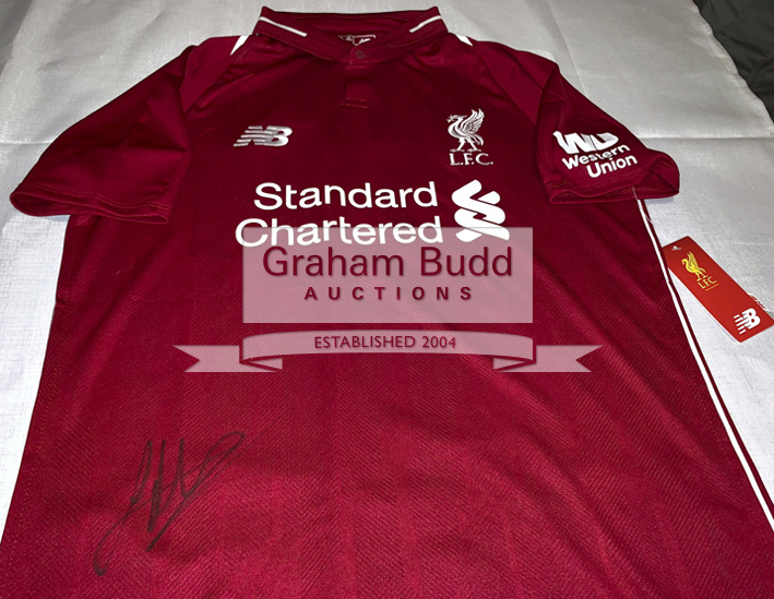 A group of four signed Liverpool FC replica jerseys, - Image 3 of 4