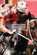 Champion Australian Racehorses / Melbourne Cup winners photographs signed by winning jockeys,