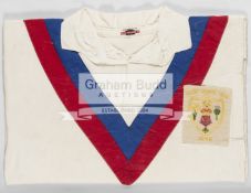 A Great Britain Lions Rugby League Touring team match shirt from the 1946 Tour to Australia and New