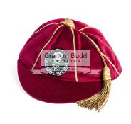 Football cap for the Twelve Yard Club, made by the Football Association's cap makers Toye,