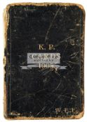 A full set of Kempton Park Racing Programmes for 1905, in a bound volume,