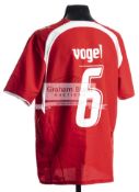 Johann Vogel: signed red Switzerland No.