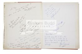 A collection of autographed Tennis Books,