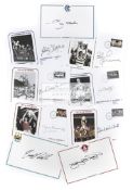 A collection of 54 autographed commemorative football covers issued in 2008 depicting various F.A.