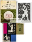 A collection of Tennis related books,