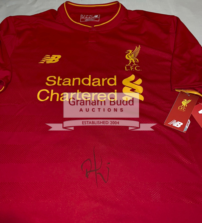 A group of four signed Liverpool FC replica jerseys, - Image 4 of 4