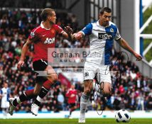 Eight signed photographs of former English Premier League footballers,