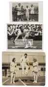 A Press Photograph album of Tennis Players from 1937 & 1949,