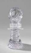 An Italia '90 Tipperary crystal ornament in the form of the Football World Cup trophy,