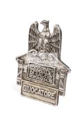 A Rare 1934 FIFA World Cup solid silver trophy,