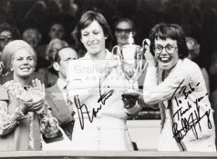 Wimbledon Official Final Programme 1979, when Martina Navratilova defeated Chris Evert,