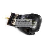 An autographed Muhammad Ali Deer Lake training boxing glove dated 1978,