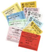A collection of tickets from the 1987 Rugby World Cup, the event was the 1st Rugby World Cup,