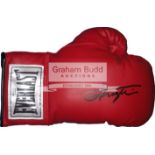 "Smokin" Joe Frazier signed 16oz Everlast boxing glove,