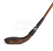 Alex Patrick of Leven long nosed driver, circa 1885, hickory shaft,