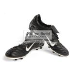 Stephane Henchoz signed pair of football boots match-worn for Liverpool FC in season 2003-04,