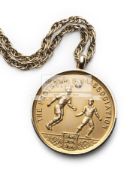 John Mitchell's Fulham 1975 F.A. Cup Final runners-up medal, 9ct.