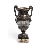 Antwerp 1920 Olympic Games Trophy awarded for football, by Fugere,