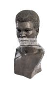 A Limited Edition bronze resin bust of Muhammad Ali by Sheerlast,