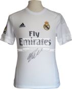 Real Madrid legend Cristiano Ronaldo signed home jersey,