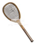 A rare Feltham's Climax tennis racquet circa 1886, by Feltham's of London, stamped R.