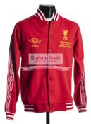 Ray Kennedy Liverpool FC 1978 European Cup Final tracksuit top,