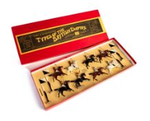 A boxed set of metal toy soldiers of Anglo-Indian Polo Matches by William Hocker, Berkeley,