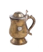 A silver plated The Dedham Country & Polo Club 1975 tankard,
