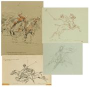 Three drawings by John Arthur Board (Maj