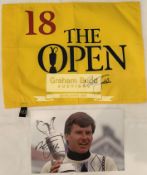 Sir Nick Faldo (England) 1987, 1990 & 1992 Open Champion,