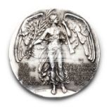 Silver version of the London 1908 Olympic Games participation medal, 60gr.