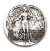 Silver version of the London 1908 Olympic Games participation medal, 60gr.