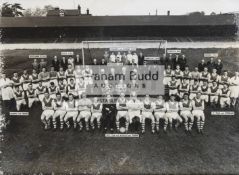 A photograph of the entire staff of Ipswich Town Football Club circa 1960,