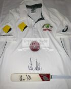Steve Smith (Australia) Collection, includes signed Test Match shirt,