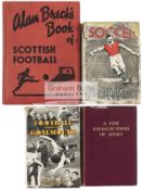 19 volumes on football published in the 1930s and 1940s, the lot including "Soccer" by David Jack,