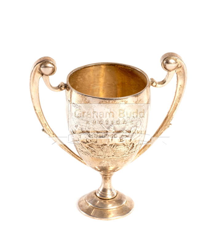 English silver trophy for a French polo tournament in Cannes in 1913, - Image 2 of 2