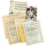 A collection of British Hard Court Championship programmes, dating from the 1930's to 1980's,